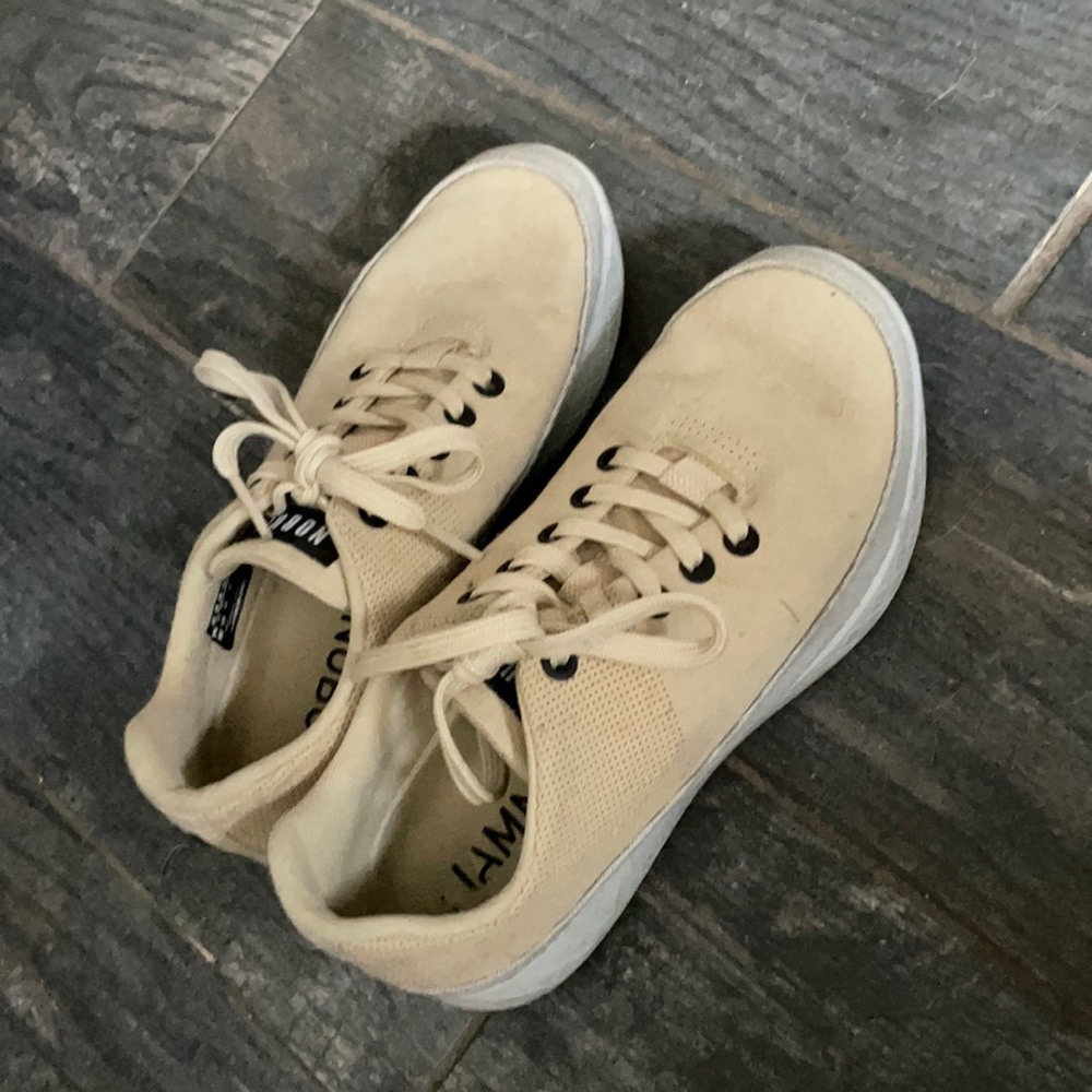 Tan NoBull Shoes size 7.